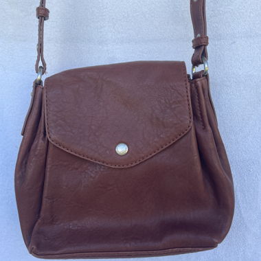 Borsa a tracolla marrone "Ecco"