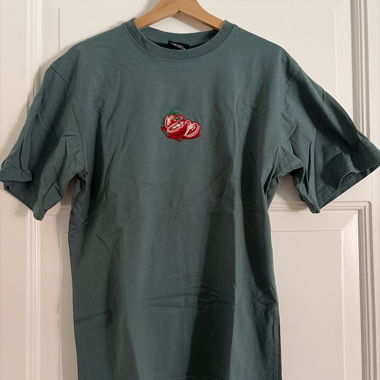 Green Embroidered T-Shirt