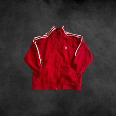 Veste d'entraînement Adidas rouge