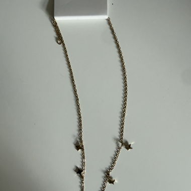 Collier étoilé doré