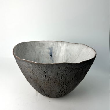 Große Keramikschale von Gisèle Buthod-Garçon