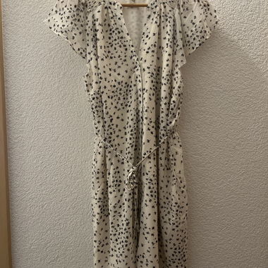 Robe fluide fleurie