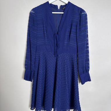 Robe bleue Karen Millen