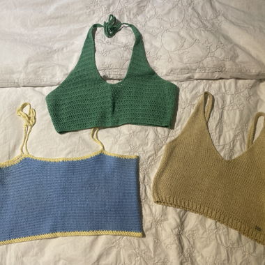 Knitted crop tops (bundle or single)