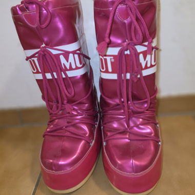 Pinke Winterstiefel MOON BOOTS