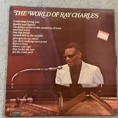LP in vinile di Ray Charles
