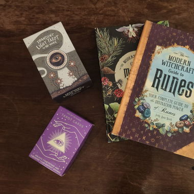 Tarot Decks and Books on Witchcraft