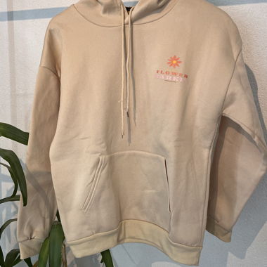 Hoodie mit Blumenprint