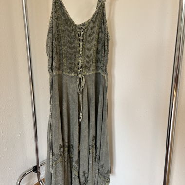 Witchy bohemian-style dress