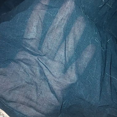 Haut noir transparent XXL
