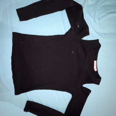 Black Long-Sleeve T-Shirt
