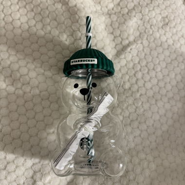 Starbucks Bearista glass