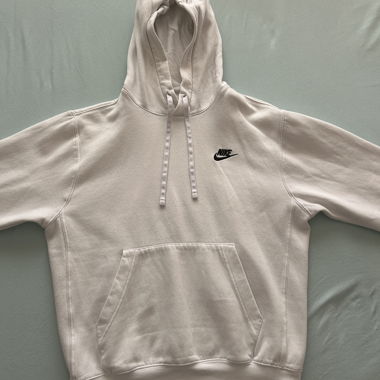 Nike Hoodie weiss XS