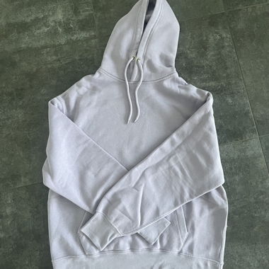 Sweat à capuche mauve 