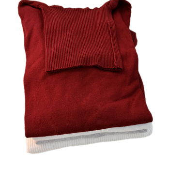 Set 4 maglie a costine rosso, grigio e bianco