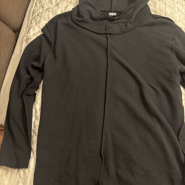 Hoodie noir taille L