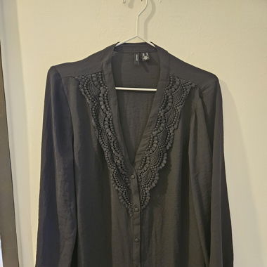 Bluse mit Ballonärmel