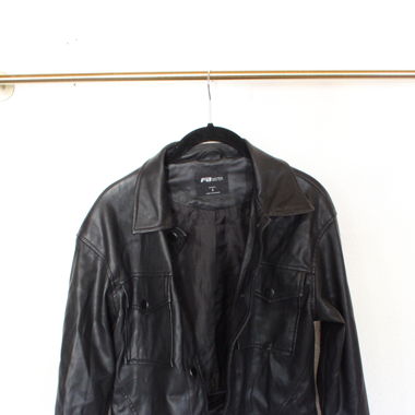 Kunstlederjacke