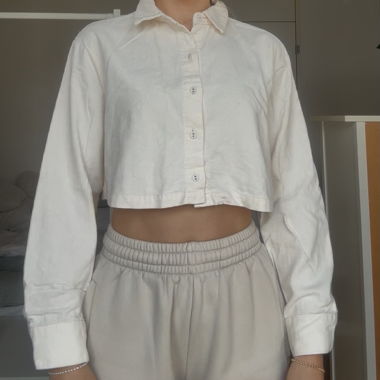 Cropped Polo Pulli