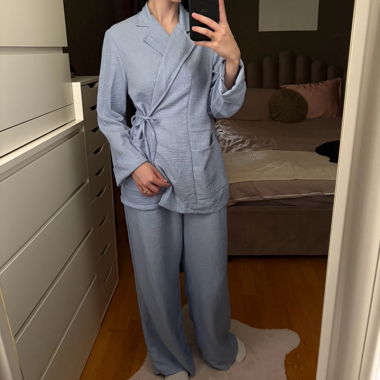 Ensemble élégant bleu