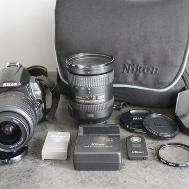 Kit Nikon D5000 avec objectif 18 200mm
