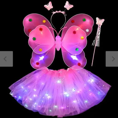 Children's Fairy Costume with LEDs