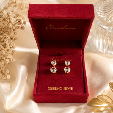 Set di orecchini in argento Sterling