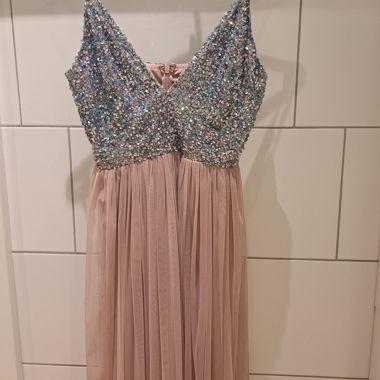 Pailletten-Abendkleid Rosa (neu/ungetragen)