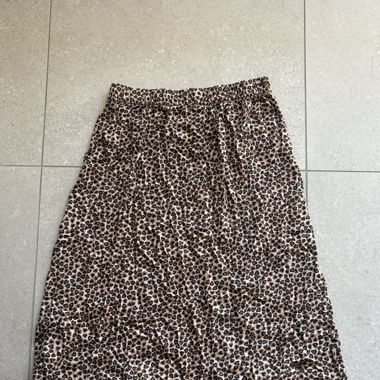 Jupe midi à motif 