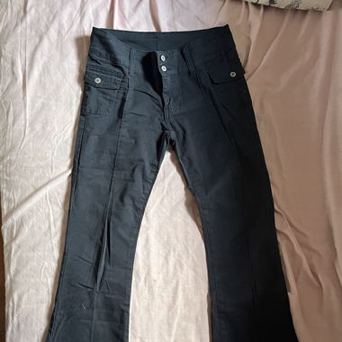Black J. Galt Trousers
