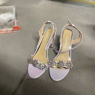 Lilac High Heel Sandals
