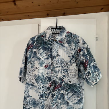 cool vintage ocean blouse🐟