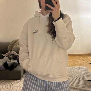 Stüssy hoodie white