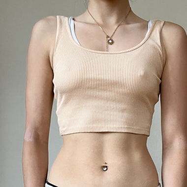 Beige Top
