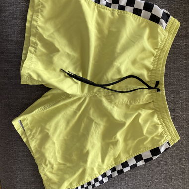 Short de bain Vans jaune