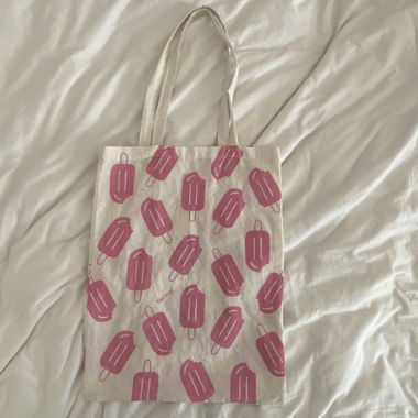 Eis fabric tote bag