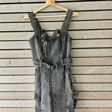 Vestito corto in jeans