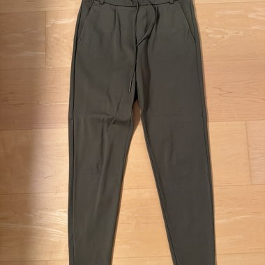 Olive Green Fabric Pants Only