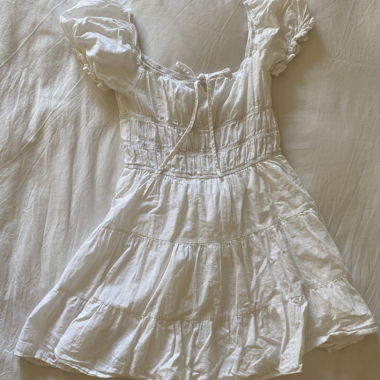 cute white dress