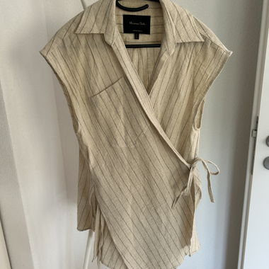 Massimo Dutti Wrap Blouse