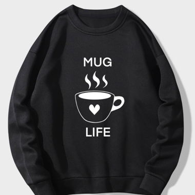 Sweat à capuche MUG life