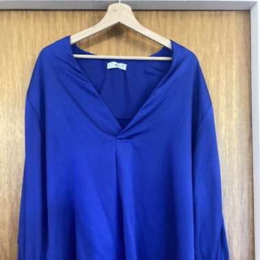 Blouse bleue 