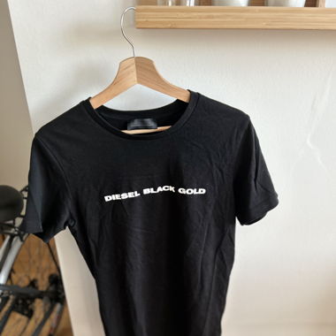 T-shirt Diesel Black Gold 