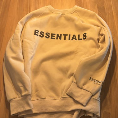 ESSENTIALS Fear of God Sweatshirt Beige M