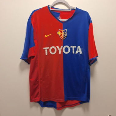 Maillot de football FC Bâle Nike Sponsor Toyota