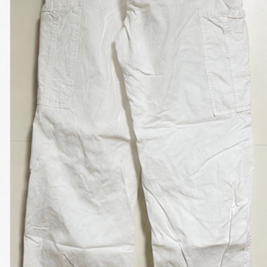 White Cargo Pants