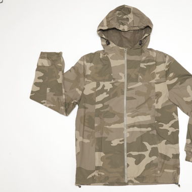 CAMOUFLAGE WINDBREAKER ÜBERGANGSJACKE
