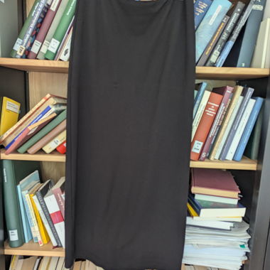 MONKI Black Midi Skirt