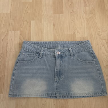 Gonna di jeans blu