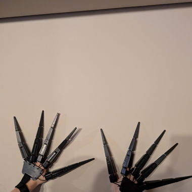 Halloween Handschuhe / Fingerprothesen